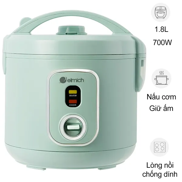 Nồi Cơm Điện Elmich RCE9357 1.8 Lít