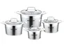 Bộ nồi inox 5 đáy Sunhouse SH783 16-20-24-28 cm