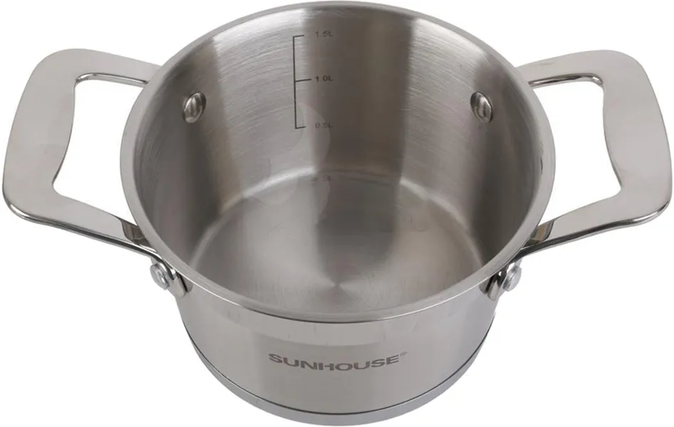Bộ nồi inox 5 đáy Sunhouse SH783 16-20-24-28 cm