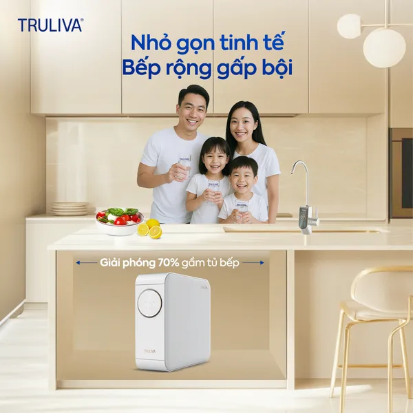 Máy Lọc Nước Âm Tủ Truliva UR5676
