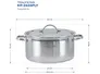 Nồi Inox 5 Lớp Đáy Liền Korea King KP-24S5PLY 5 Lít