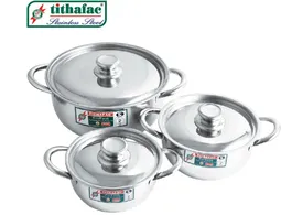 Bộ Nồi Bầu Inox 430 Tithafac TF02