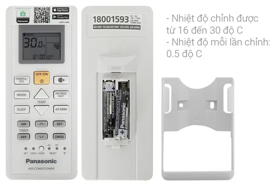 Máy Lạnh Panasonic Inverter 1.5 Hp CU/CS-PU12AKH-8 5
