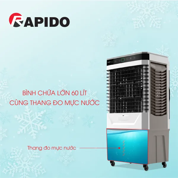 Quạt điều hòa Rapido Everest 9000D