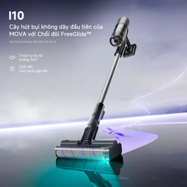 Máy Hút Bụi Lau Nhà Cầm Tay Mova I10