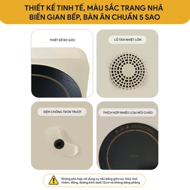 Bếp Từ Đơn BlueStone ICB-6618 2000W 6
