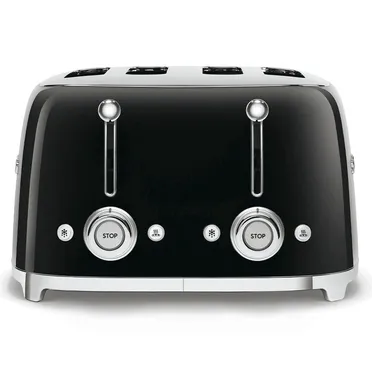 Máy Nướng Bánh Mì 4 ngăn Smeg TSF03BLEU Màu Đen