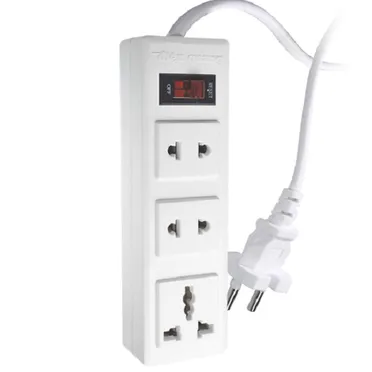 Ổ Cắm ĐQ 002A-02-2M (3 Lỗ Dây 2 Mét)