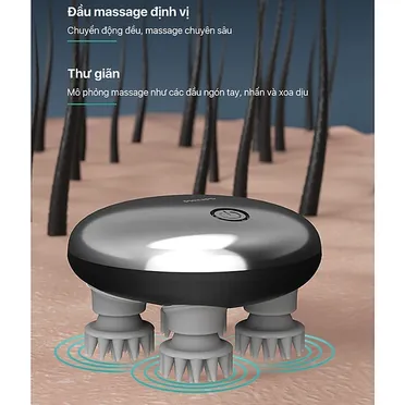 Máy Massage Đầu Mini Philips PPM1301 Xám 3