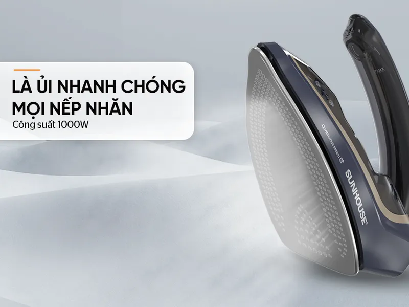 Bàn Ủi Hơi Nước Cầm Tay Sunhouse SHD2172