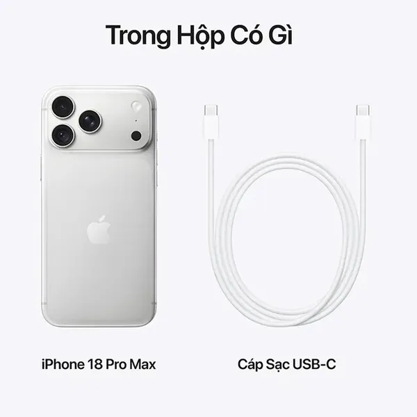 iPhone 18 Pro Max 512GB Silver