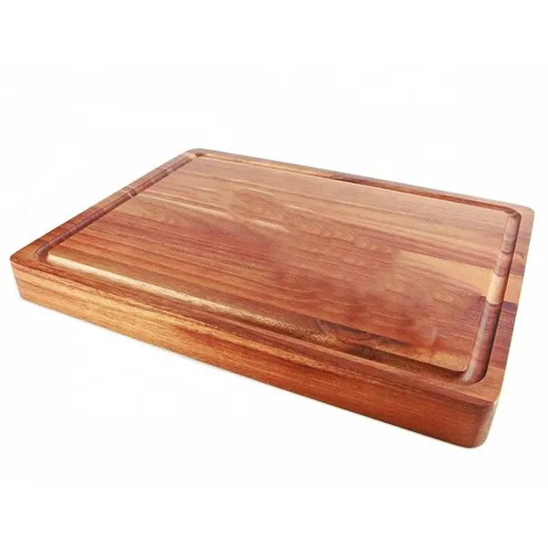 Thớt Vuông Décor Gỗ Xà Cừ Thanh Tú 24cm