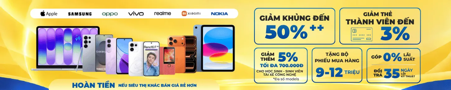 Banner CTKM di dộng