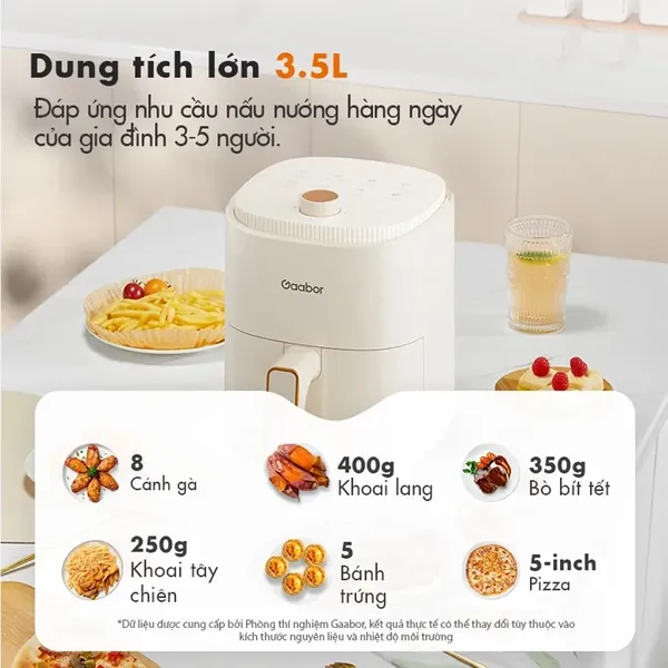 Nồi Chiên Không Dầu Gaabor AF-35M01A