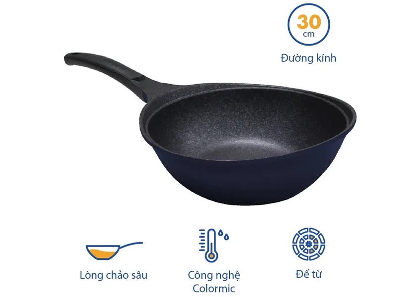 Chảo Không Dính Korea King KW-30CI - Xuất Xứ Hàn Quốc