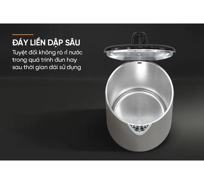 Ấm Siêu Tốc Inox 2 Lớp 2 Lít Sunhouse SHD1396