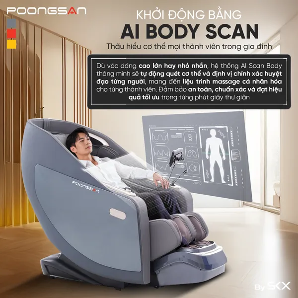 Ghế Massage Poongsan MCP-306