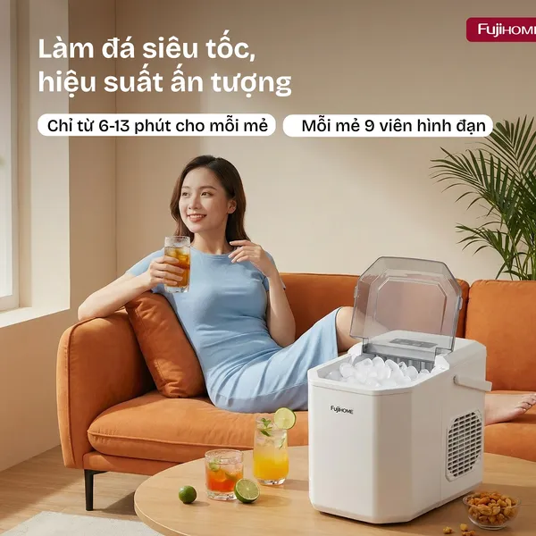 Máy Làm Đá Fujihome IM12N