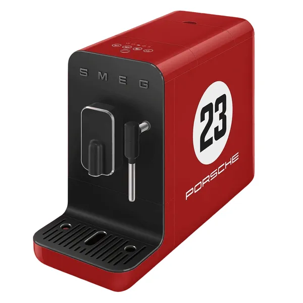 Máy Pha Cà Phê Smeg BCC12917EU Màu Đỏ Porsche