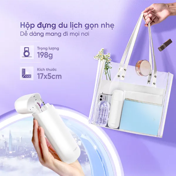 Bàn Chải Điện Masuto HyperUVSonic - 5 Đầu Bàn Chải