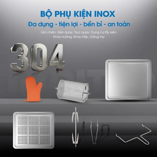 Nồi Chiên Hơi Nước Kalite Jupiter Pro 18 Lít