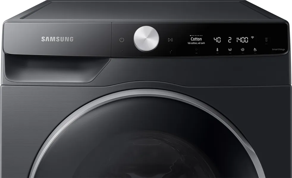 Máy Giặt Sấy Samsung Inverter AI 14/8 Kg WD14TP44DSB/SV