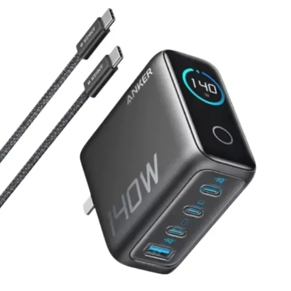 Củ Sạc Anker Zolo 3C1A 140W (with USB-C Cable) B2B_B2697