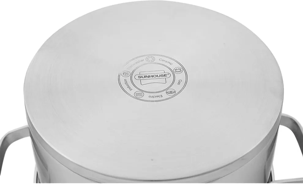 Bộ nồi inox 5 đáy Sunhouse SH780 16-20-24 cm