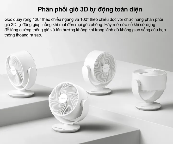 Quạt Tuần Hoàn Để Bàn Xiaomi Smart Desktop Air Circulation Fan EU (BHR9872EU)