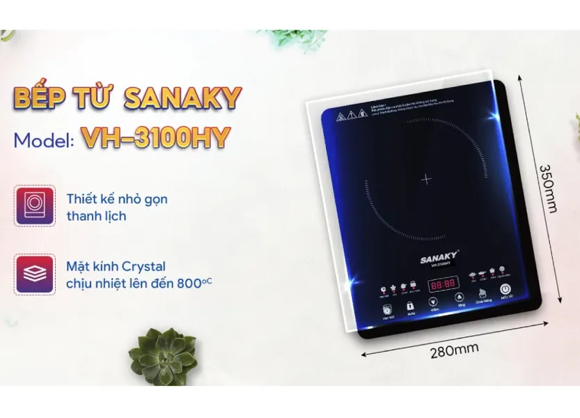 Bếp Từ Đơn Sanaky VH-3100HY