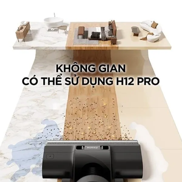 Máy Hút Bụi Lau Sàn Thông Minh, Loại Cầm Tay Dreame H12 Pro