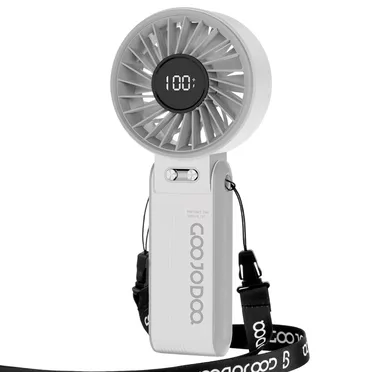 Quạt Cầm Tay Bằng Nhựa GOOJODOQ GFS003 4.5W (WHITE)