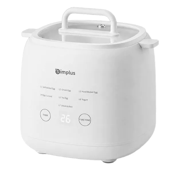 Máy Hấp Luộc Trứng Simplus DZEG006WH01