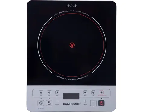 Bếp hồng ngoại đơn Sunhouse SHD6005 2000W (Tặng Kèm Vỉ Nướng)