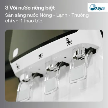 Máy Lọc Nước RO Tích Hợp Làm Nóng Lạnh Cao Cấp FujiE WPD5300C 7