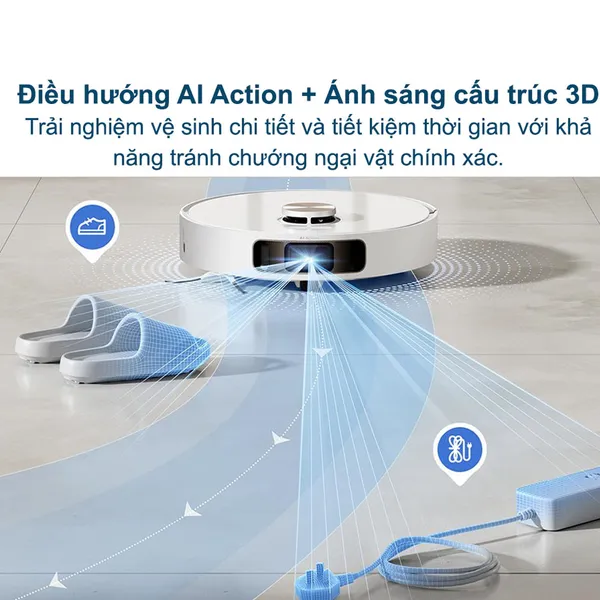Robot Hút Bụi Lau Nhà Dreame L10s Pro Ultra Heat