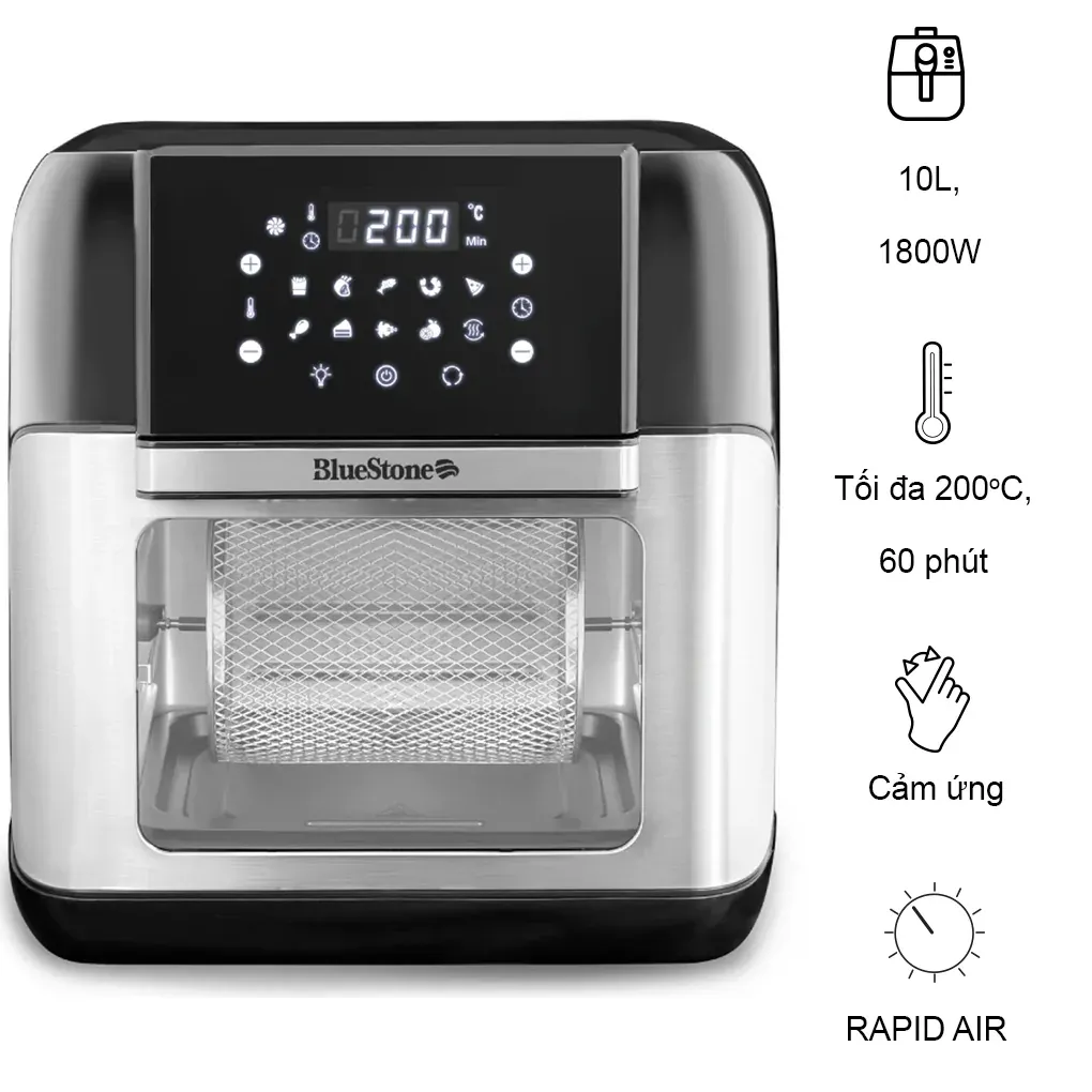 Nồi Chi&ecirc;n Kh&ocirc;ng Dầu AFB-5888 10 L&iacute;t