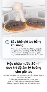 Robot Hút Bụi Lau Nhà Mova E40 Ultra 9