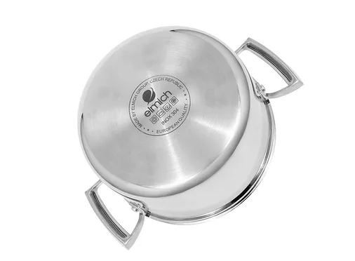 Bộ Nồi Inox Liền Khối Elmich Premium EL3100 Size 18,20,24 Quánh 16cm 5