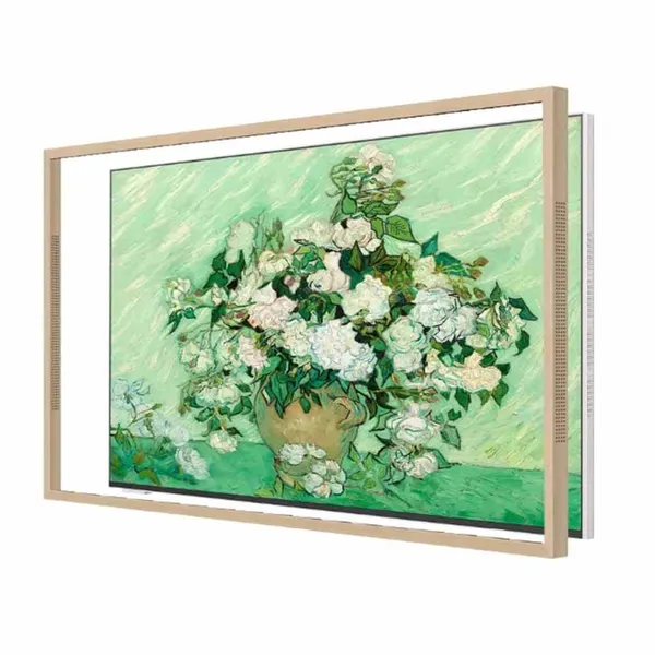 Khung Tranh Coocaa TV 55 Inch - Vân Gỗ Sáng