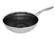 Chảo Sâu Kims Cook Blackcube Inox 3 lớp Đáy Từ Chống Dính 24cm
