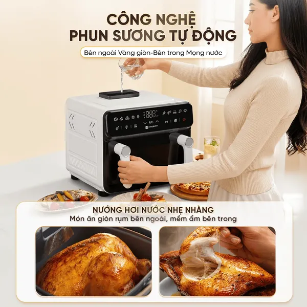 Nồi Chiên Không Dầu Masuto MSPPrimeAir 12 Lít