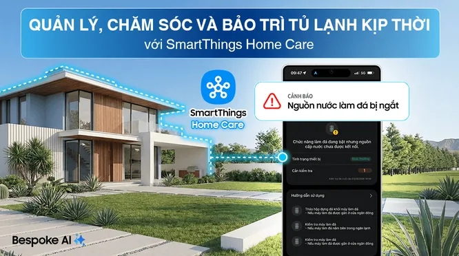 Tủ Lạnh Samsung Inverter 615 Lít AI Home RS90F65D2FSV