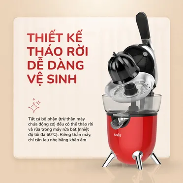 Máy Vắt Cam Unie UECJ-666R 12