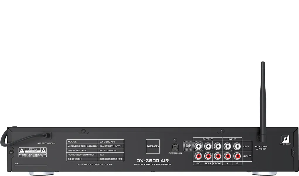 Mixer Paramax Platinum DX-2500AIR DSP