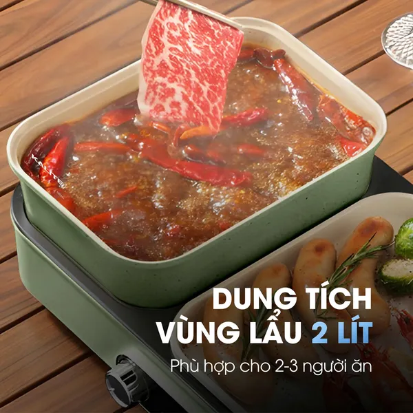 Bếp Lẩu Nướng Đa Năng Kalite KLG333
