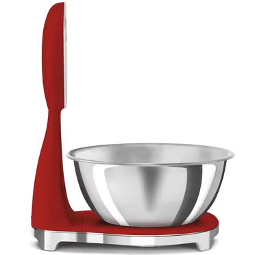 Cân Điện Tử Và Đồng Hồ Cơ Smeg KSF01RDWW Màu Đỏ 4