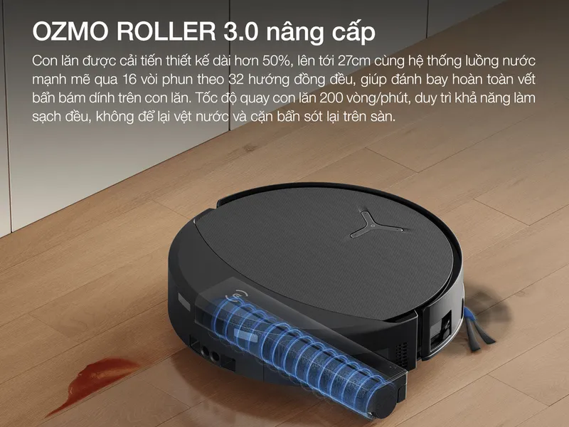 Robot Hút Bụi Thông Minh Ecovacs T90 PRO OMNI Màu Trắng