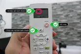 Hướng dẫn sử dụng remote tr&ecirc;n m&aacute;y lạnh Inverter