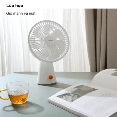 Quạt Để Bàn Xiaomi Rechargeable Mini Fan (BHR6089GL) 10